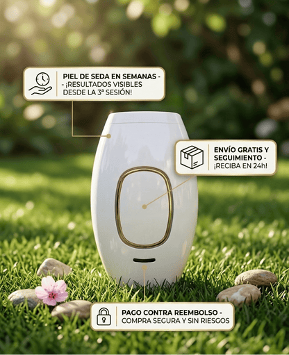 Depiladora Láser IPL SOLADIVA™ — Piel lisa en 4 semanas